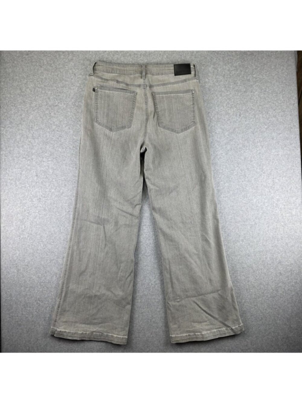 Judy Blue Jeans Womens 15/32 High Rise Wide Leg Gray Stretch Denim Pants - Picture 2 of 10